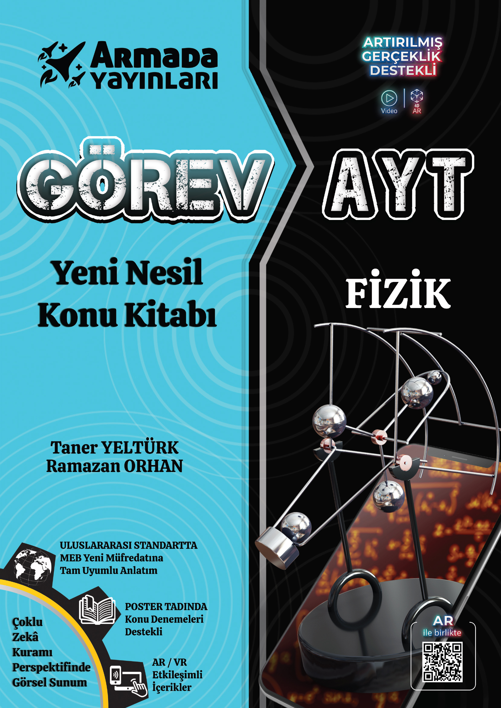 AYT Görev Fizik Yeni Nesil Konu Kitabı kapak görseli